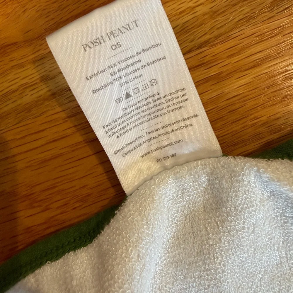 NWOT Posh Peanut Dinosaur Hooded Towel
